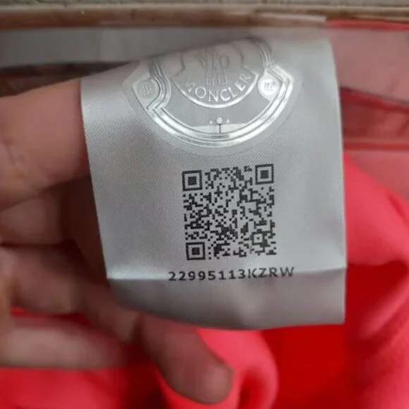 Moncler Grenoble Pink Ski Mountain Logo Fleece Sweater